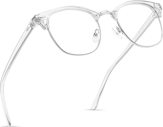 Natural Blue Light Glasses for Woman Men Computer Bluelight Glasses Womens Mens Optimized