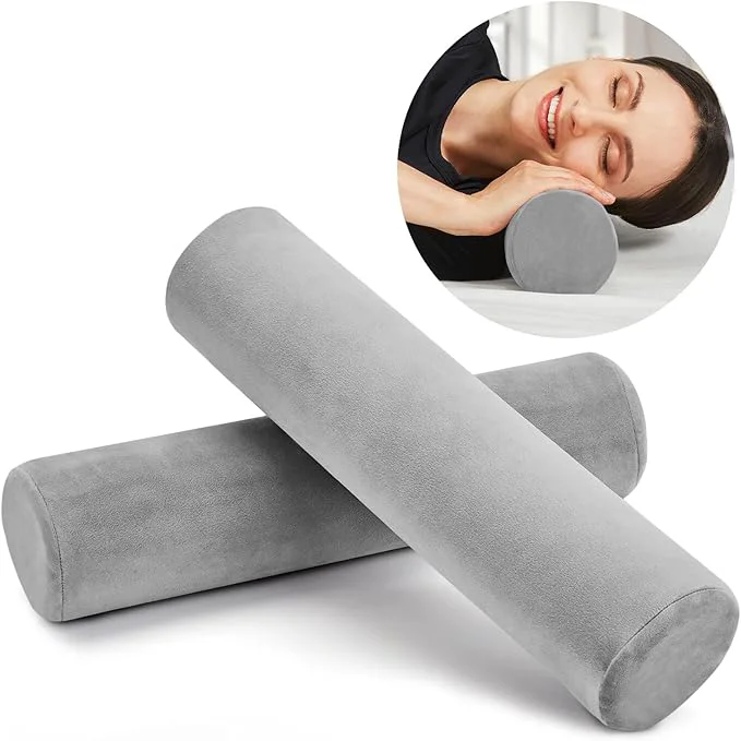 Selected AllSett Health 2 Pack Neck Roll Cervical Pillow Comfortable