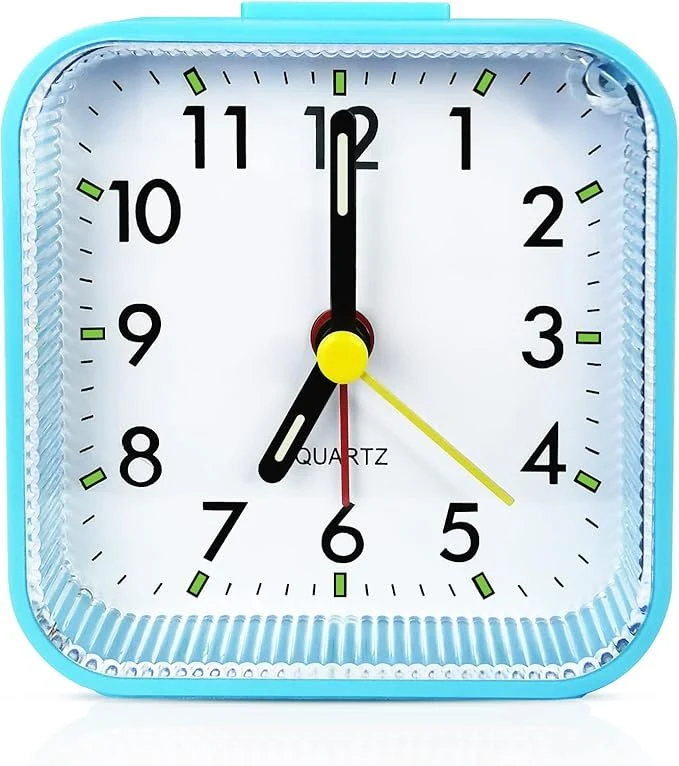 Top-Quality Lamisola Small Battery Operated Analog Alarm Clock Carefully Designed