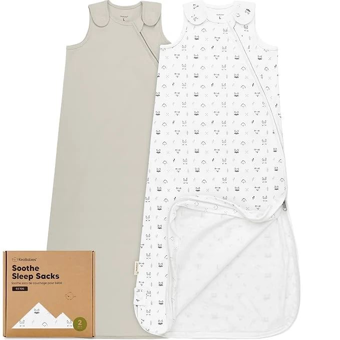 Premium Material 2-Pack Organic Baby Sleep Sacks Cotton Professional