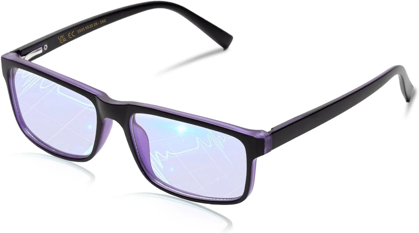 Advanced VMJFBJ Blue Light Glasses For Women Men Computer Reading Gaming Improve Sleep Trendy