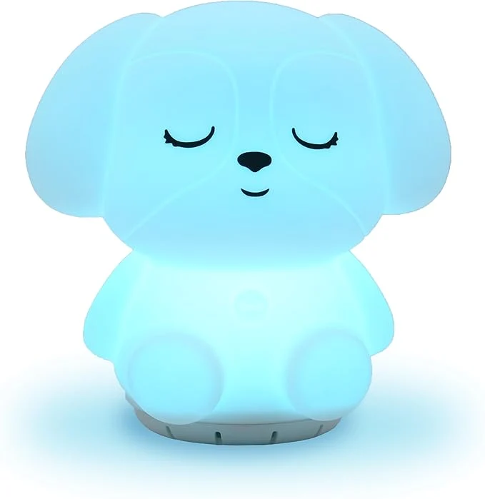 Soft Mindfulness 'Breathing Puppy' 4-7-8 Guided Visual Meditation Breathing Light Fast