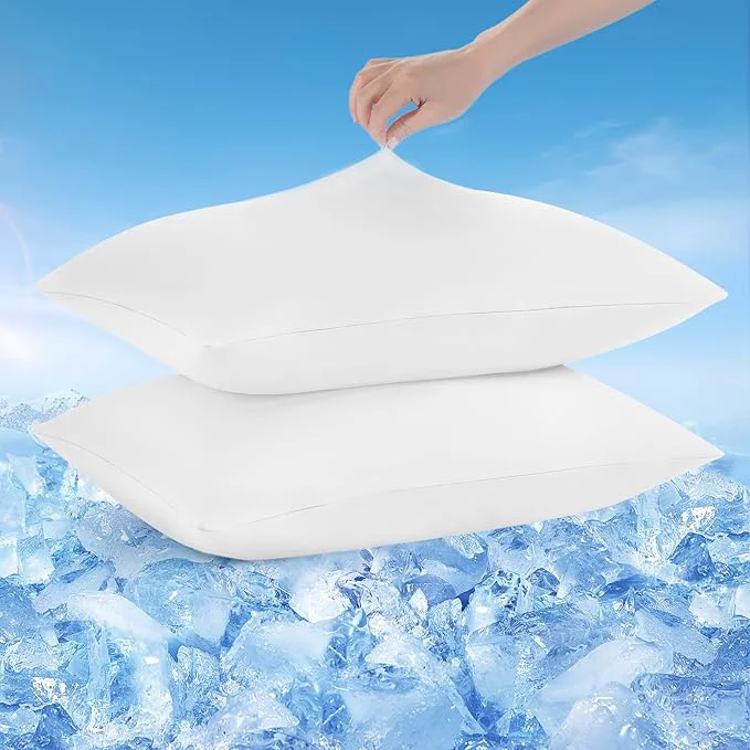 Recyclable Avolare Cooling Pillow Cases King Size 2 Pack Arc-Chill 3.0 Cooling Pillowcases Fine