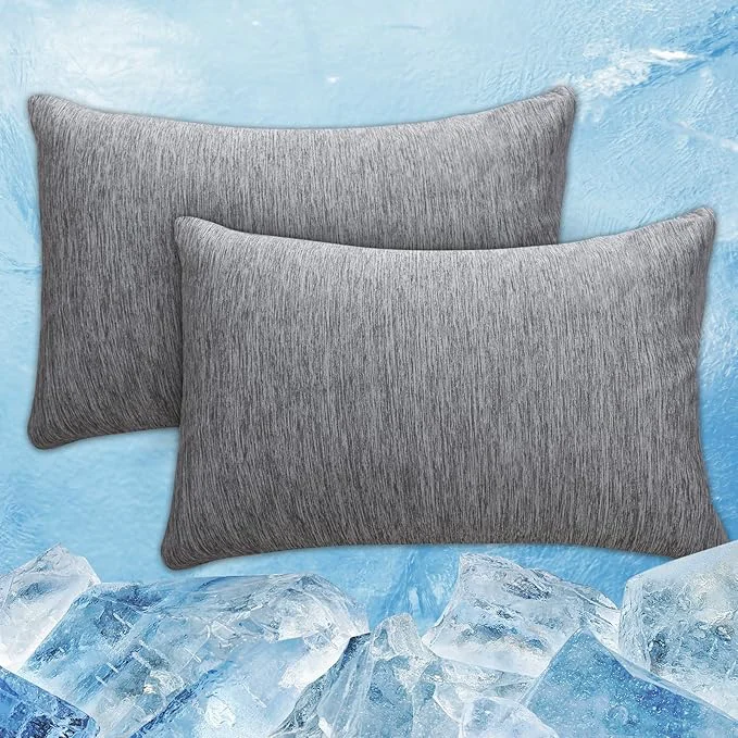 Dependable CHOSHOME Cooling Pillow Cases Zipper Pillow Covers Q-Max 0.45 Zippered Innovative