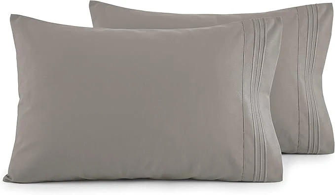 Lightweight Elegant Comfort Luxury Ultra-Soft 2-Piece Pillowcase Set Outstanding