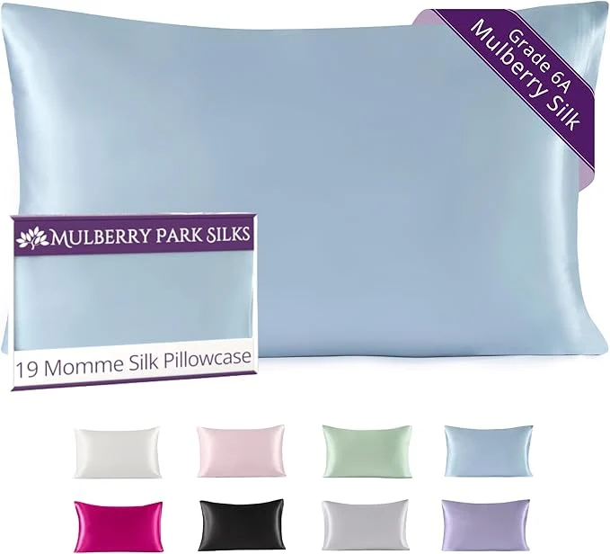 Traditional Mulberry Park Silk Pillowcase Minimalist