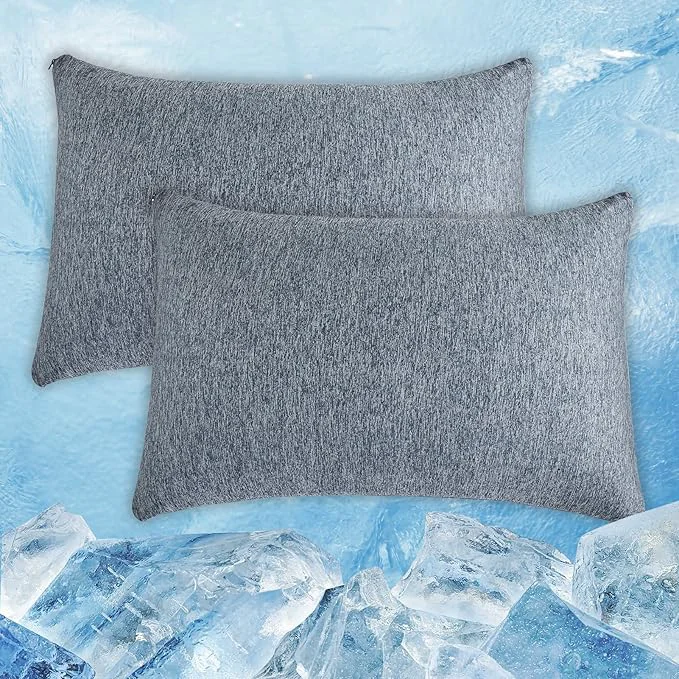 Exceptional CHOSHOME Cooling Pillow Cases Zipper Pillow Covers Q-Max 0.45 Zippered High-Performance