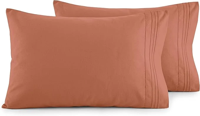 Solid Elegant Comfort Luxury Ultra-Soft 2-Piece Pillowcase Set Trusted