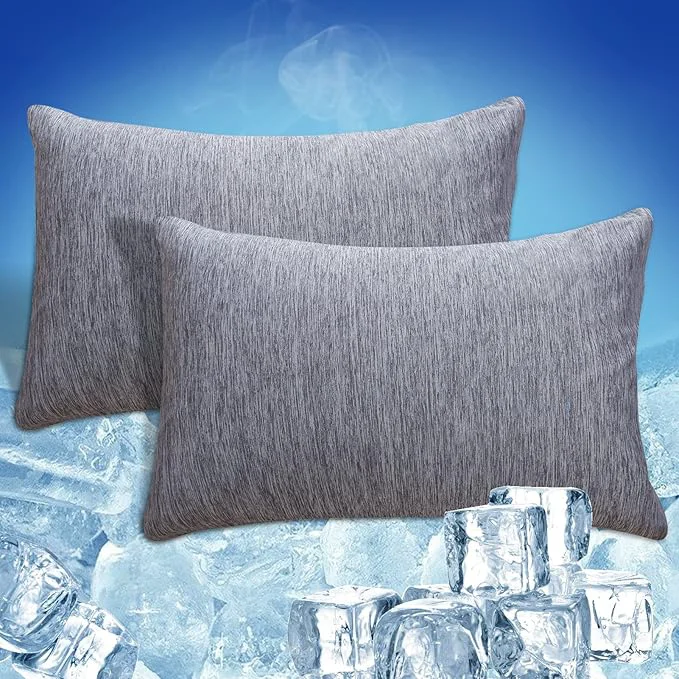 Responsible CHOSHOME Cooling Pillow Cases Zipper Pillow Covers Q-Max 0.45 Zippered Functional