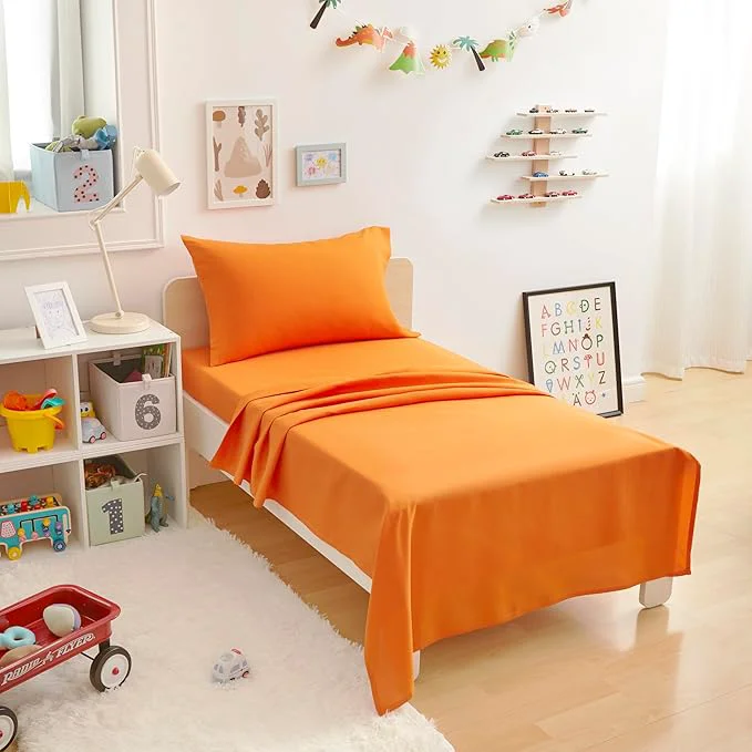 User-Friendly Amazon Basics Kid's Soft Easy-Wash Lightweight Microfiber 3-Piece Sheet Set Fashionable