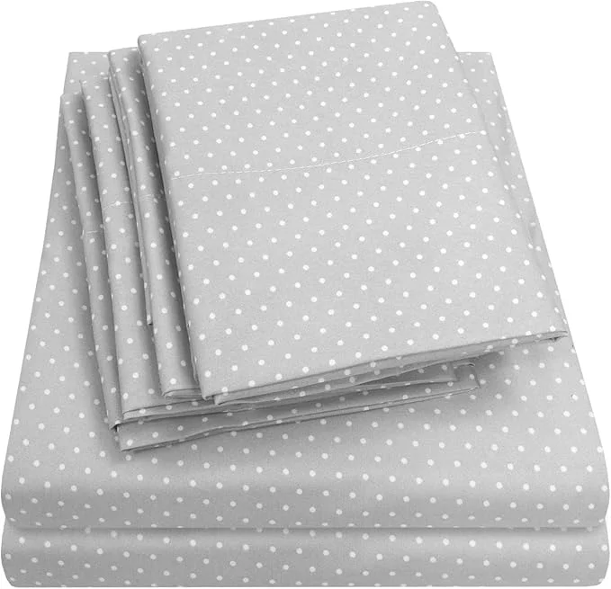 Casual Sweet Home Collection 4 Piece 1500 Thread Count Brushed Microfiber Deep Pocket Superior