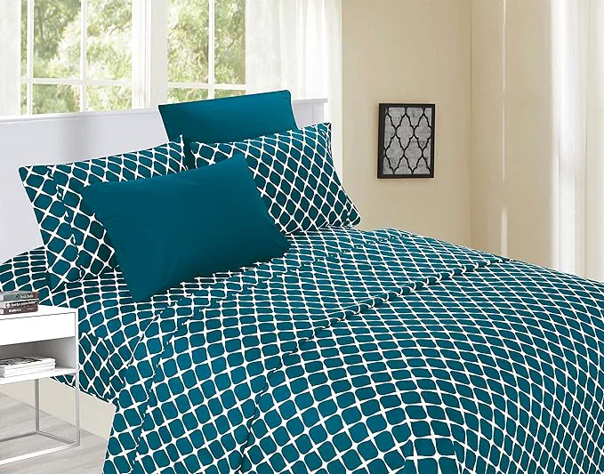 Long-Lasting Elegant Comfort Luxury Softest and Coziest 6-Piece Bed Sheet Set Wrinkle Healthy