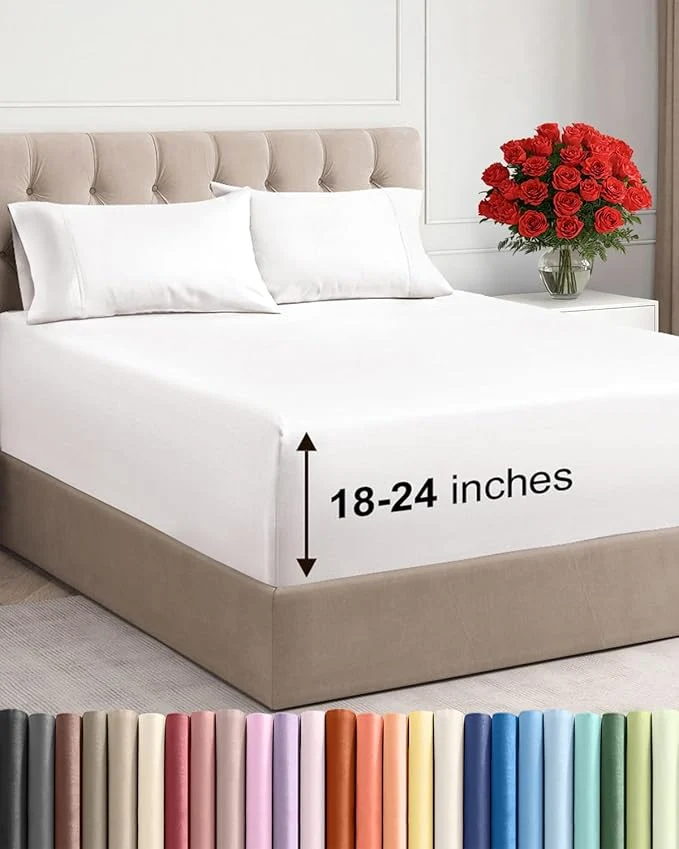 Traditional Extra Deep Full Sheet Set Outstanding