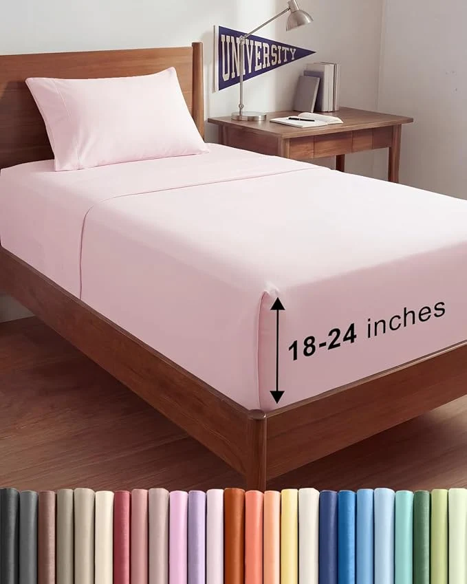 Soft Extra Deep Twin XL Sheet Set Optimized
