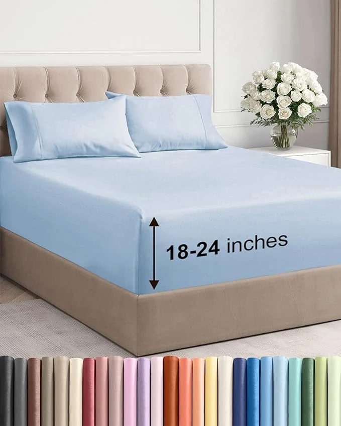 Quality Extra Deep Full Sheet Set Excellent
