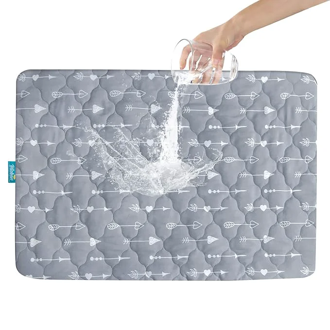 Expertly Made Pack and Play Mattress Protector Sheets Fitted Waterproof Pack and Play High-Performance