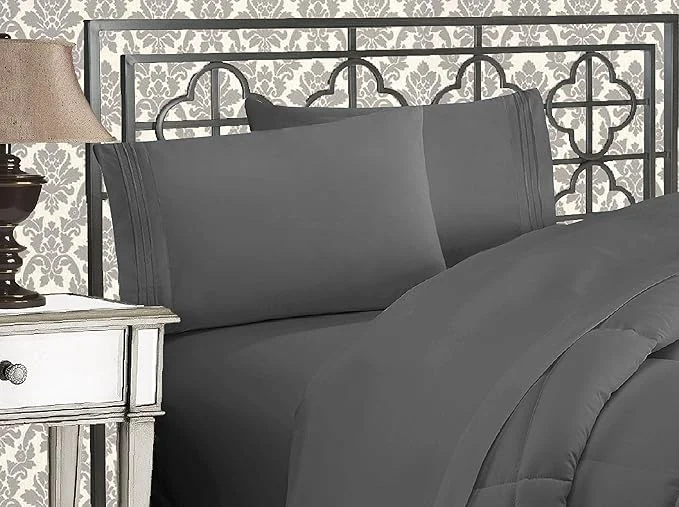Secure Elegant Comfort Luxurious 1500 Premium Hotel Quality Microfiber Three Line Breathable