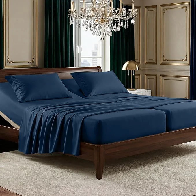 Verified Elegant Comfort Luxurious 1500 Premium Hotel Quality Microfiber Three Line Solid