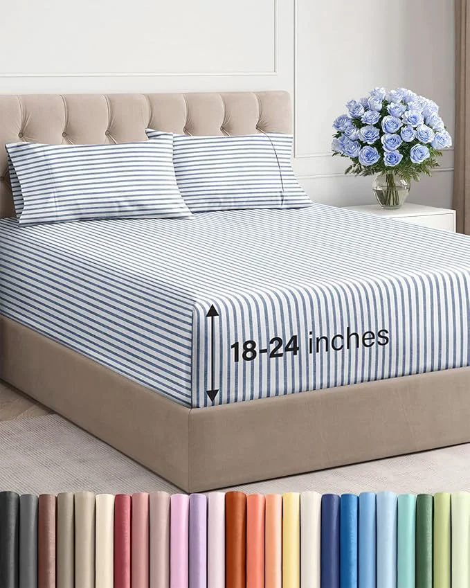 Specialty Extra Deep Queen Sheet Set Minimalist