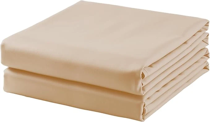 Sustainable 2-Pack Cotton King Flat Sheet Only 600 Thread Count Egyptian Cotton Top Trusted