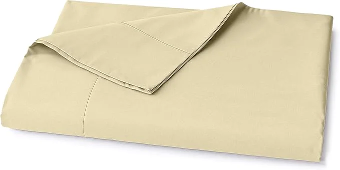 Fine Lane Linen Organic Cotton Full Size Flat Sheet Only Healthy
