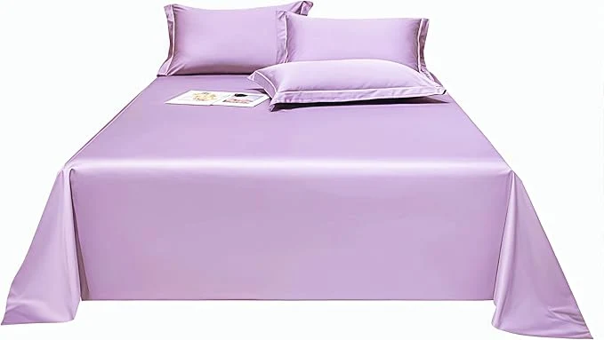 User-Friendly King Size Flat Sheet Only Soft 300 Thread Count Cotton Flat Sheets Practical