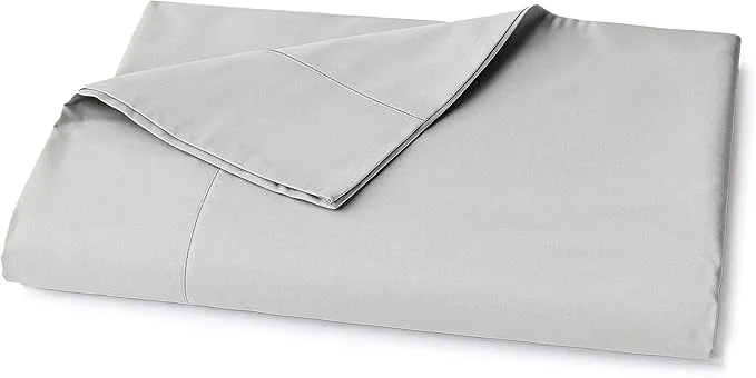 Relaxed Lane Linen Organic Cotton Queen Size Flat Sheet Only High-Performance