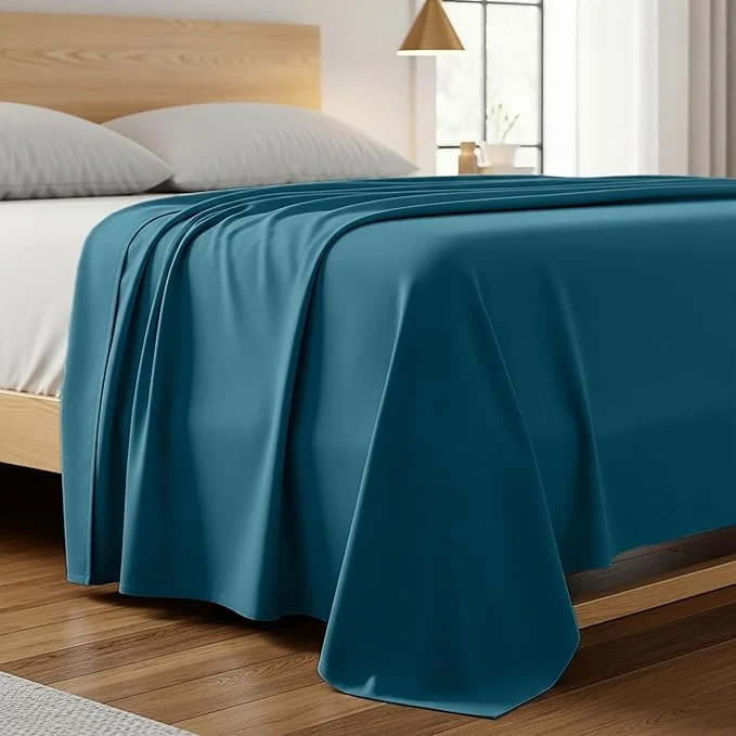 Official Mellanni Queen Size Flat Sheet Certified