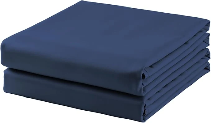 Dependable 2-Pack Cotton King Flat Sheet Only 600 Thread Count Egyptian Cotton Top High-Performance
