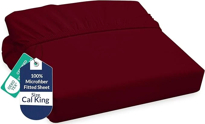 Environmentally Friendly Royale Linens Fitted Sheet California King Fine Crafted