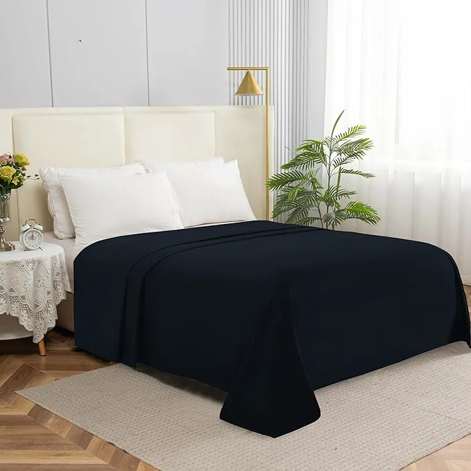 Fashionable Elegant Comfort Premium Hotel Quality 1-Piece Flat Sheet Luxury Softest 1500 Proven