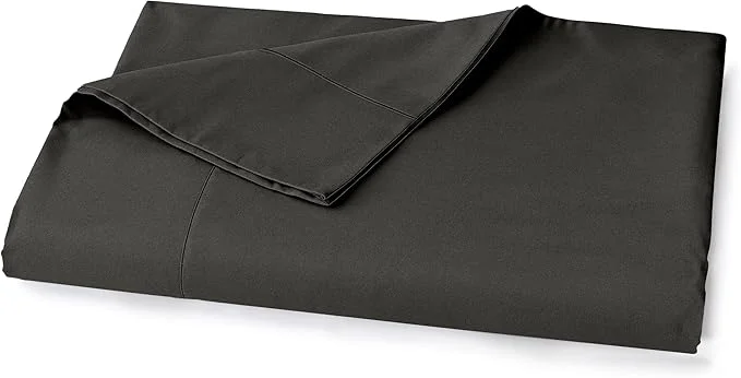 World-Class Lane Linen Organic Cotton Queen Size Flat Sheet Only Fast