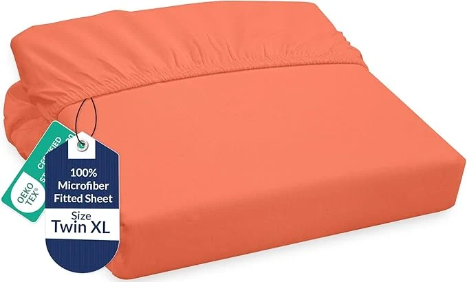 Reliable Royale Linens Fitted Sheet Twin XL Verified