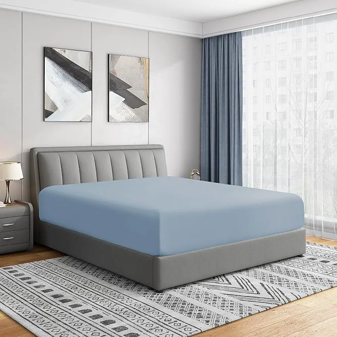 Trendy Cathay Home Twin XL Fitted Sheet Superior