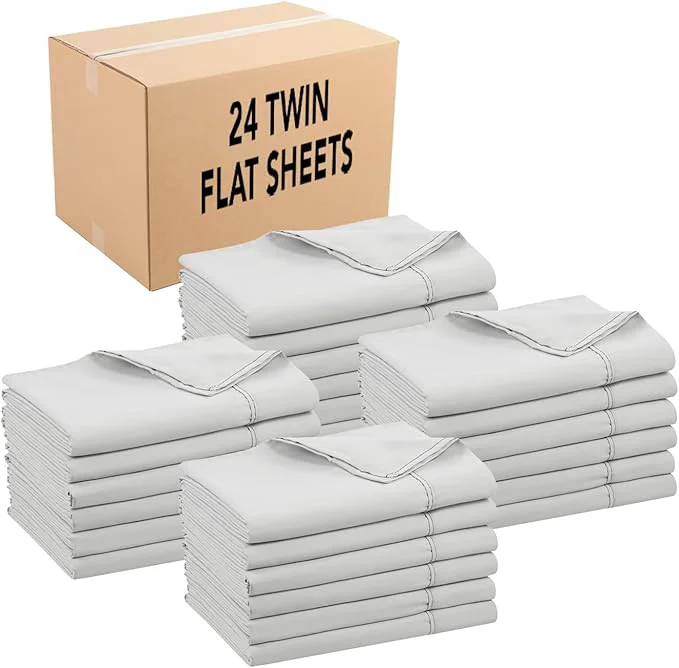 Pure Arkwright Bulk Twin Flat Sheets Quality