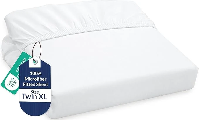 Crafted Royale Linens Fitted Sheet Twin XL High-End