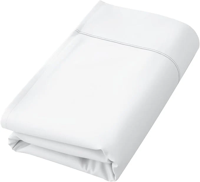 Certified Cotton Flat Sheets Only 600 TC Cotton Flat Sheet Top Sheet Only Queen Expertly Made