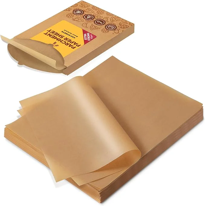 Elite Katbite 400PCS Unbleached Parchment Paper Sheets 12 x 16 IN Pre-Cut Baking Advanced