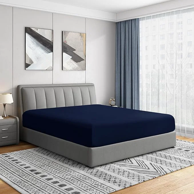 Expertly Made Cathay Home California King Fitted Sheet Comfortable