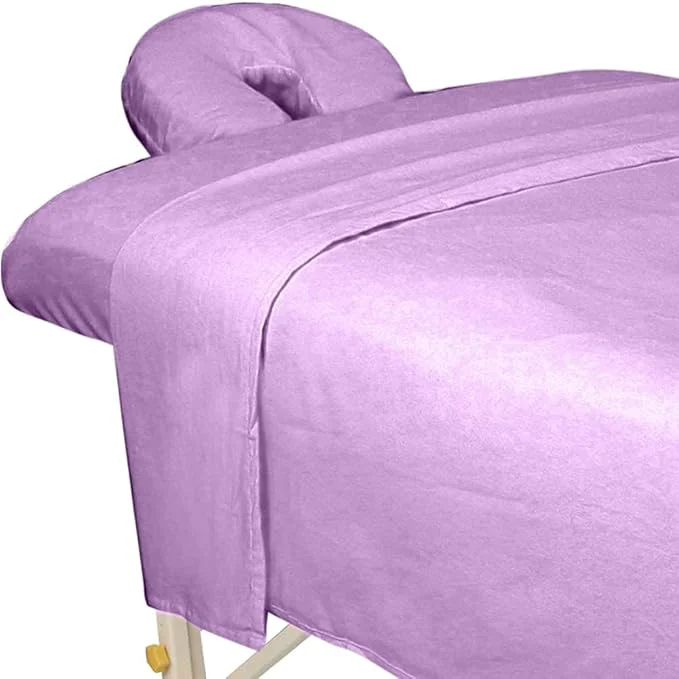 ForPro Premium Flannel 3-Piece Massage Sheet Set Selected