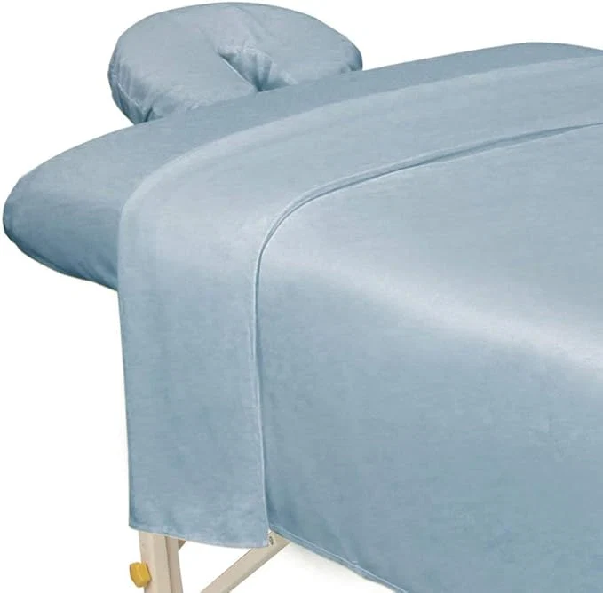 Breathable ForPro Professional Collection Premium Microfiber 3-Piece Massage Sheet Set Fast