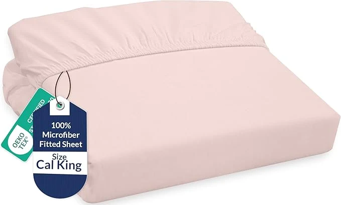 Organic Royale Linens Fitted Sheet California King Optimized