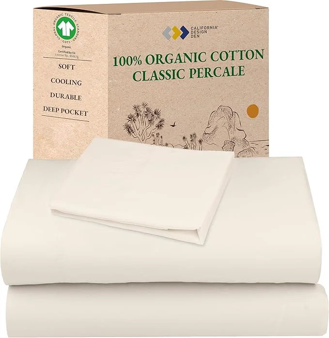 High-Performance California Design Den Twin Bed Sheets Set Artisan