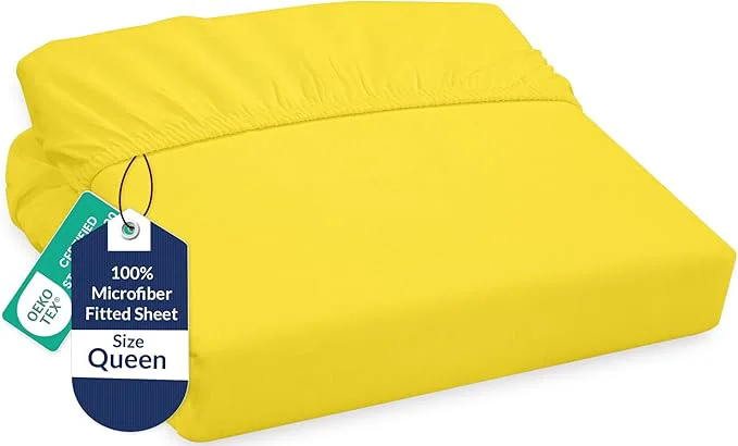 Elegant Royale Linens Fitted Sheet Queen Traditional