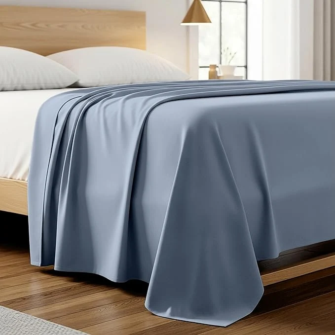 Comfortable Mellanni Queen Size Flat Sheet Refined