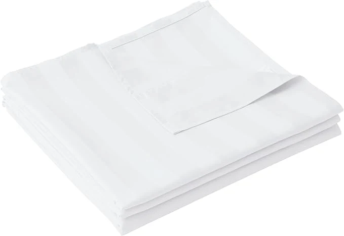 Superior Cotton Full Flat Sheet Only 600 Thread Count Egyptian Cotton Top Sheet Consistent