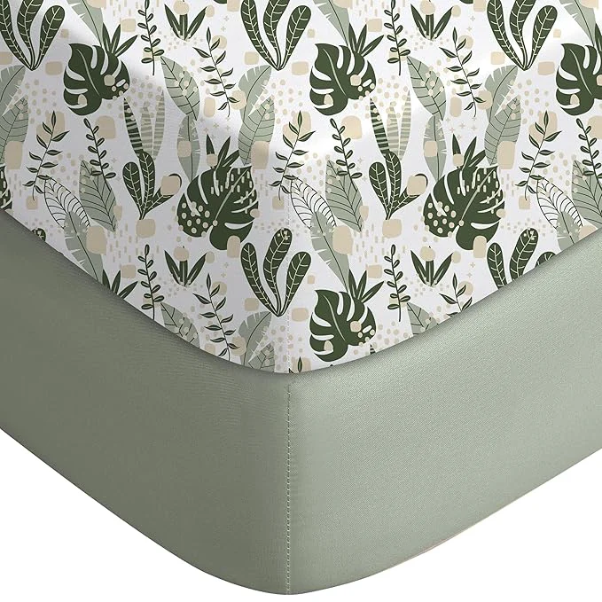 First-Class Yoofoss Pack and Play Sheets Fitted Mini Crib Sheets 2-Pack Exceptional