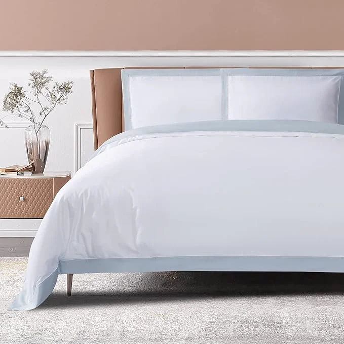 Optimized THE COTTON SILK® Luxury Long-Staple Cotton Duvet Cover Set Selected
