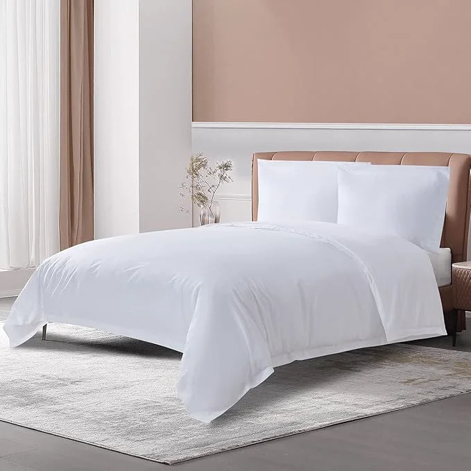 Premium Material THE COTTON SILK® Luxury Long-Staple Cotton Duvet Cover Set Casual