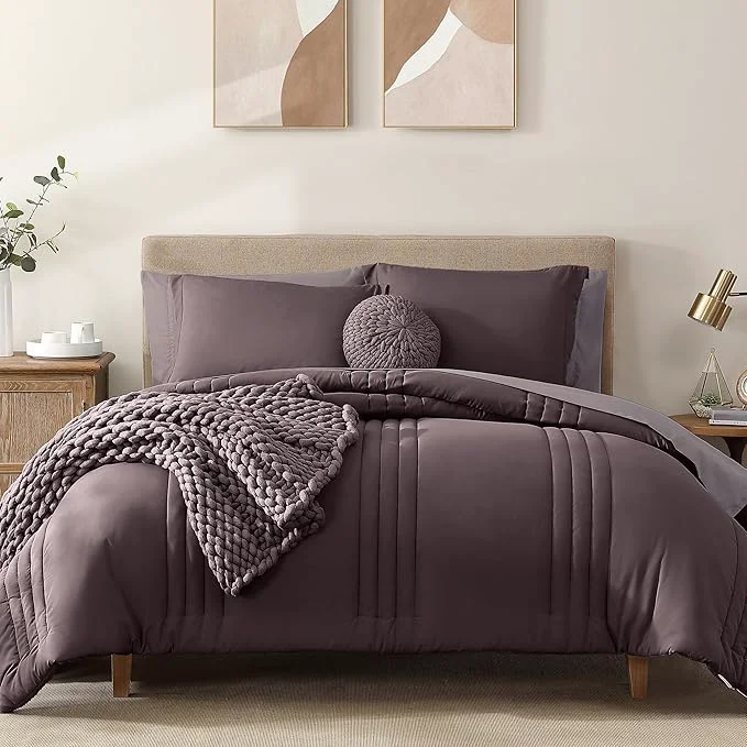 Detailed Monbix California King Size Comforter Set Advanced